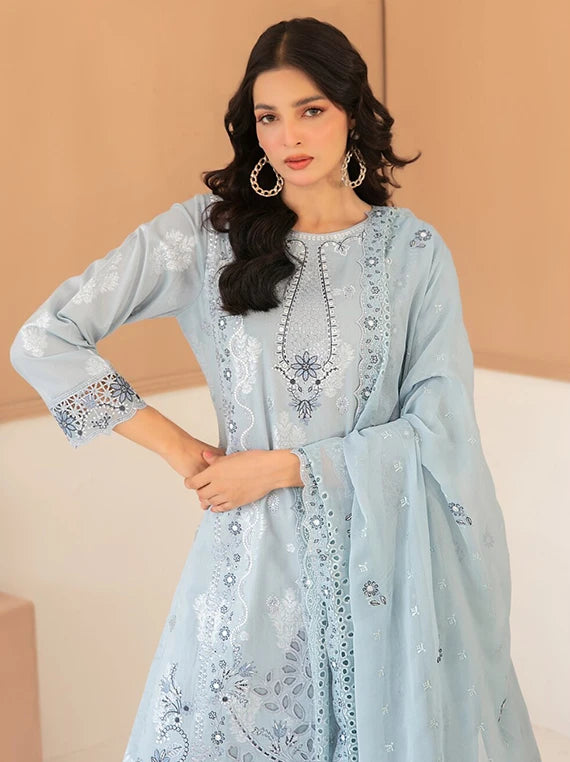 Zaylee by Tawakkal Fabrics EMB Lawn Collection 2026 (D-2831)