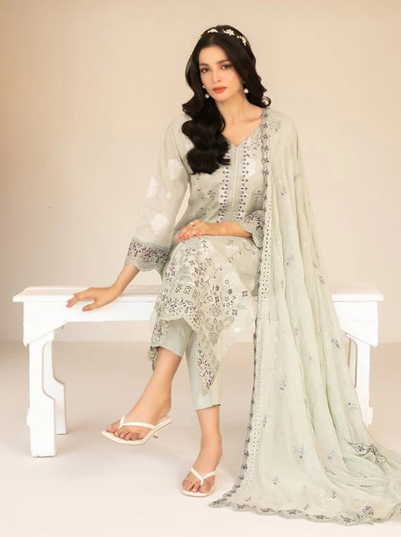 Zaylee by Tawakkal Fabrics EMB Lawn Collection 2026 (D-2835)