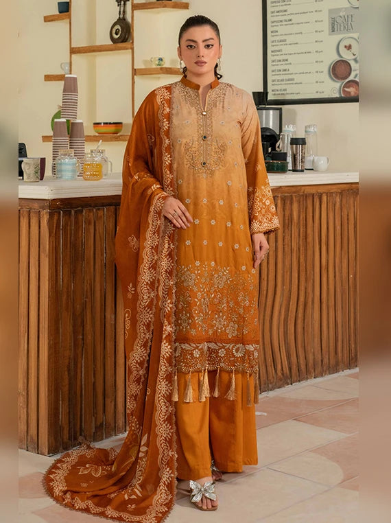 Zeba by Gull-E-Rukh Embroidered Viscose Collection'26 V-719 (D-02)
