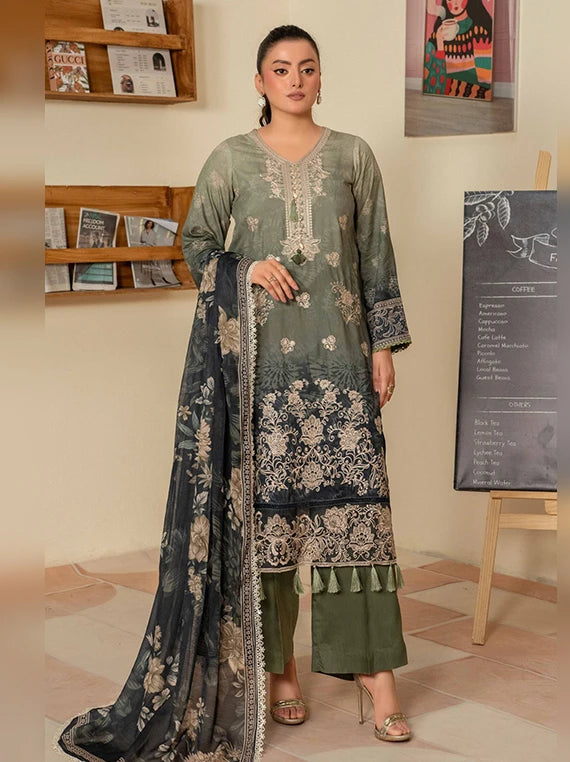 Zeba by Gull-E-Rukh Embroidered Viscose Collection'26 V-719 (D-03)