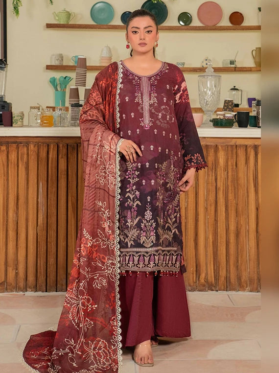 Zeba by Gull-E-Rukh Embroidered Viscose Collection'26 V-719 (D-06)