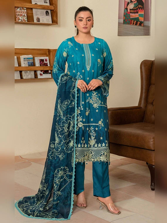 Zeba by Gull-E-Rukh Embroidered Viscose Collection'26 V-719 (D-07)