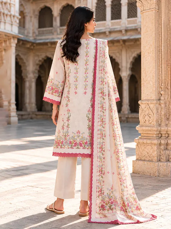 Zellburry Printed Khaddar Unstitched Collection'26 (WUWQ1X30145)