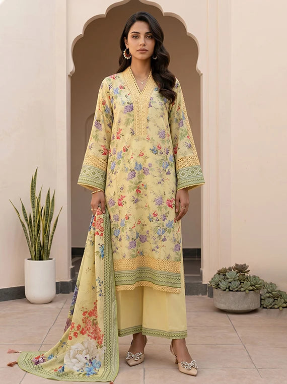 Zellbury 3PC Printed Summer Lawn Collection 2026 (WUS26X38106)