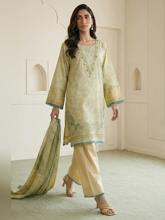 Zellbury Printed Lawn Collection 2026 Vol-08 (WUS26X31016)