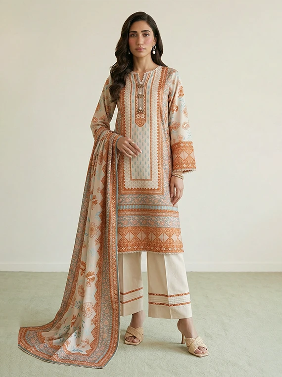 Zellbury Printed Summer Lawn Collection 2026 (WUS26X30944)