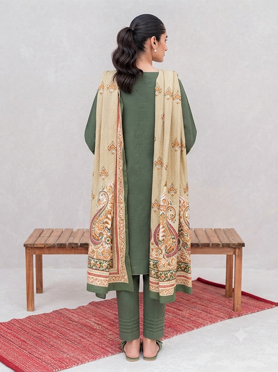 Multi Designer Collection 2026 by Umar Poshak (Zellbury-WUW22E30057)