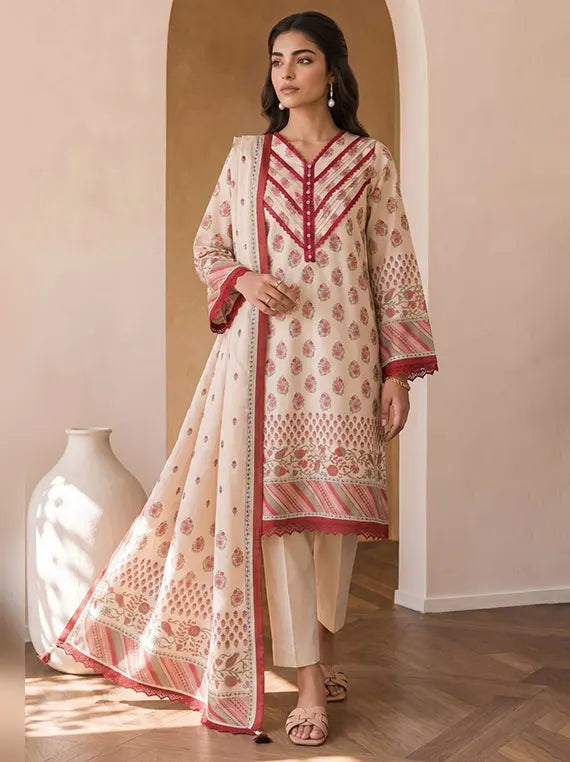 Zellbury Winter Cotton Unstitched Collection'26 (WUCQIX20007)