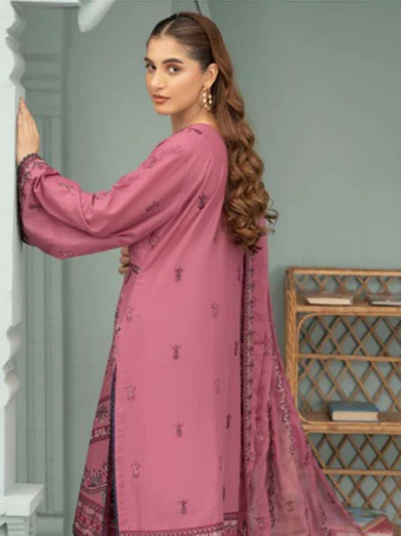 Zimal By Wania Embroidered lawn Collection 2026 Vol-01 (WL-58)