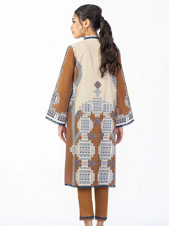 Women's Winter Collection 2026 (Al-Karam-FW-43-22-MUSTARD-YELLOW)
