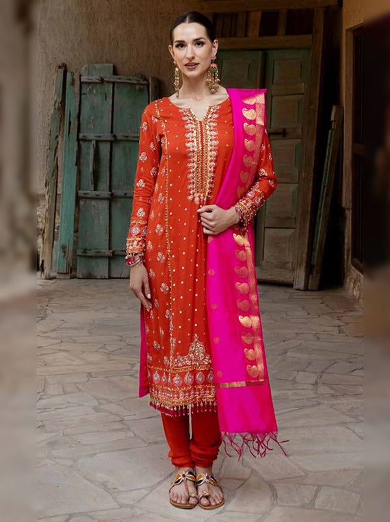 Heritage Designer Collection 2026 by Umar Poshak (Gul-Ahmed-FE-42078)